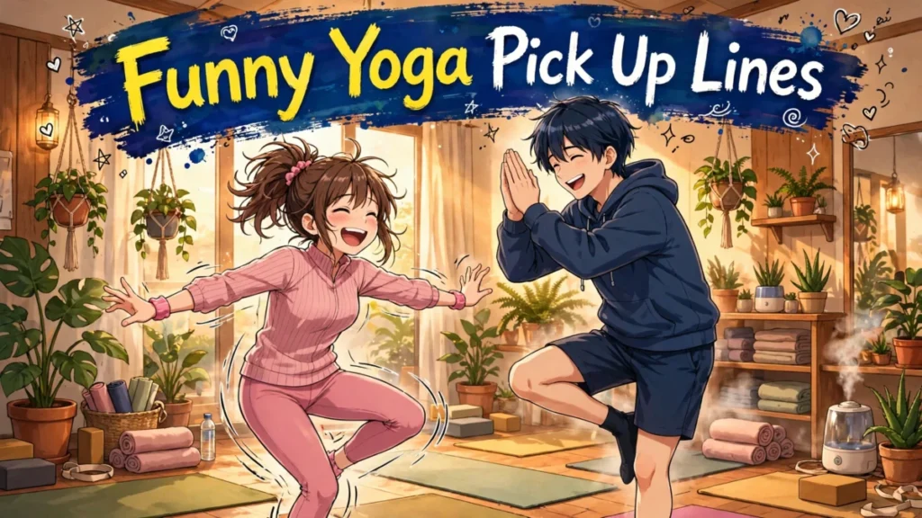 Yoga Pick Up Lines for Hot Yoga Nights